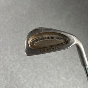 MacGregor Heritage 8 Iron Mens 36.5in Silver Peripheral Balance Steel R-Flex